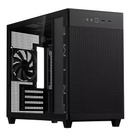 Компьютерный корпус, ASUS Prime AP201 Tempered Glass, Black