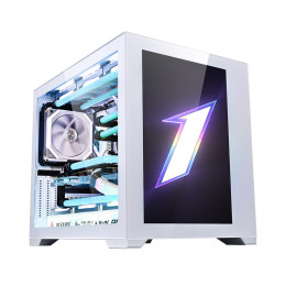 Компьютерный корпус, 1STPLAYER, STEAMPUNK SP7 EMOTION VIEW White