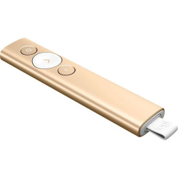 Презентер Logitech Spotlight Presentation Remote, Gold