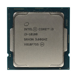 Процессор, Intel, i3-10100 LGA1200, ОЕМ