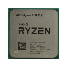 Процессор, AMD, AM4 Ryzen 9 5950X, OEM