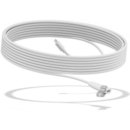 Кабель удлинительный Logitech Rally Mic Pod Extension Cable White (10м)