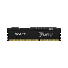Модуль памяти, Kingston, Fury Beast Black KF316C10BB/8, DDR3, 8GB