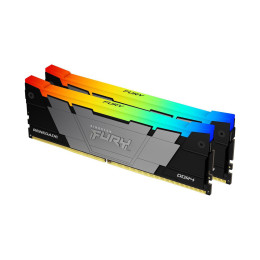 Комплект модулей памяти, Kingston, KF432C16RB12AK2/32 RGB, DDR4, 32GB (Kit 2x16GB)