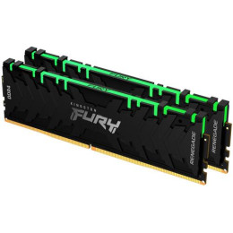 Комплект модулей памяти, Kingston, FURY Renegade RGB KF432C16RBAK2/16 (Kit 2x8GB), DDR4, 16GB