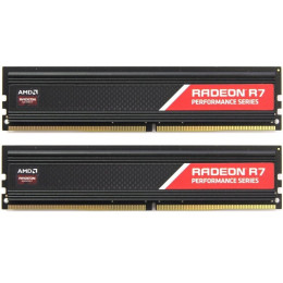 Оперативная память 16GB Kit (2x8GB) DDR4 2666Hz AMD Radeon R7 Performance Series R7S416G2606U2K