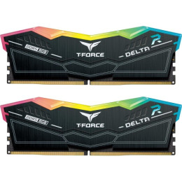 ОЗУ Team Group, T-Force Delta RGB 48 GB Kit, DDR5 (2x24GB), 7200Mhz, CL34-42-42-84, 1.4V
