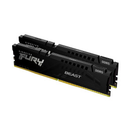 Комплект модулей памяти, Kingston, FURY Beast KF548C38BBK2-32 (Kit 2x16GB), DDR5, 32GB