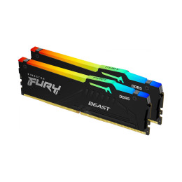 Комплект модулей памяти, Kingston, FURY Beast KF548C38BBAK2-16 (Kit 2x8GB), DDR5, 16GB