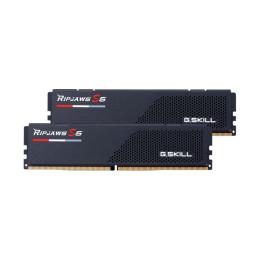 Комплект модулей памяти, G.SKILL, Ripjaws S5 F5-5200J4040A16GX2-RS5K (Kit 2x16GB), DDR5, 32GB, Black