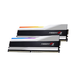 Комплект модулей памяти, G.SKILL, Trident Z5 RGB F5-5200J4040A16GX2-TZ5RS (Kit 2x16GB), DDR5, 32GB, Silver
