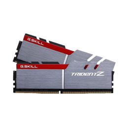 Комплект модулей памяти, G.SKILL, TridentZ F4-3200C16D-16GTZB (Kit 2x8GB), DDR4, 16GB, Gray