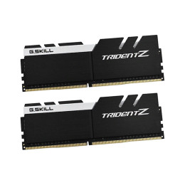 Комплект модулей памяти, G.SKILL, TridentZ F4-3200C16D-16GTZKW (Kit 2x8GB), DDR4, 16GB, Black