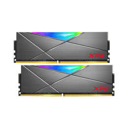 Комплект модулей памяти, ADATA, XPG SPECTRIX D50 RGB, AX4U413316G19J-DT50 (Kit 2x16GB) DDR4, 32GB, Black