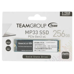 Твердотельный накопитель  256GB SSD TeamGroup MP33 M.2 NVMe