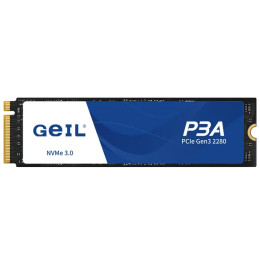 Твердотельный накопитель 1000GB SSD GEIL P3A M.2 2280, PCIe Gen3x4 with NVMe 1.3