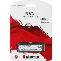 Твердотельный накопитель SSD Kingston NV2 SNV2S/500G M.2 NVMe PCIe 4.0x4