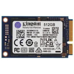 Твердотельный накопитель SSD Kingston SKC600MS/512G M.2 SATA