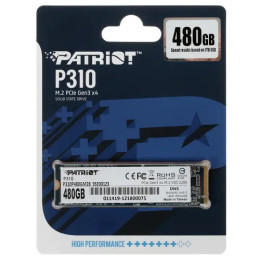 Накопитель SSD M.2 NVME Patriot 480GB P310 2280