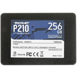 Твердотельный накопитель SSD Patriot P210 256GB SATA