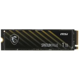 Твердотельный накопитель 1000Gb SSD MSI SPATIUM M460 M.2 PCIe 4.0 NVMe