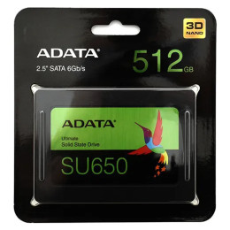 Твердотельный накопитель SSD ADATA Ultimate SU650 512GB SATA