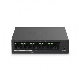 Коммутатор PoE+ GbE 5-портовый Mercusys MS105GP