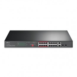Коммутатор PoE+ 16-портовый Tp-Link TL-SL1218MP