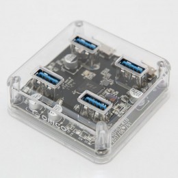 USB Хаб ORICO MH4UC-U3-05-CR-BP