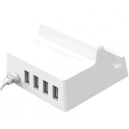Зарядная станция 20W 4-портовая ORICO CHK-4U-EU-WH-PRO