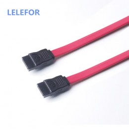 Кабель SATA Cable 1:1, 6 inches (информационный) красный 0.4m